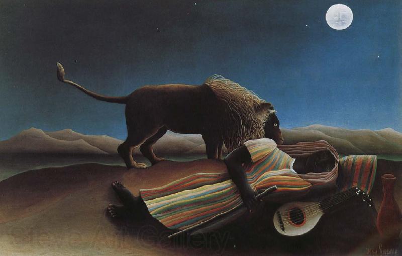 Henri Rousseau Roma s sleep